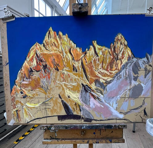 Aiguilles du Chamonix- work in progress